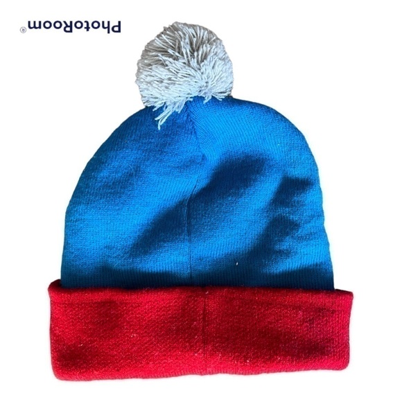 THOMAS The Tank Engine Winter Knit Hat Beanie With Pom Pom Blue One Size - Picture 2 of 7
